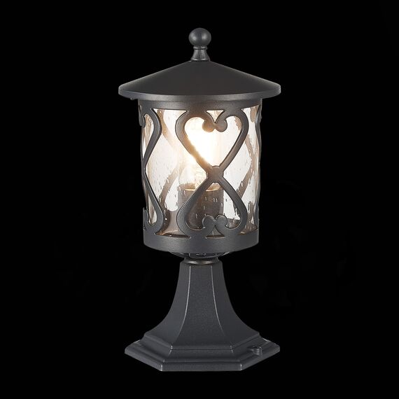 ST LUCE SL085.405.01 Светильник уличный наземный ST-Luce Черный/Черный, Прозрачный E27 1*60W, изображение 3