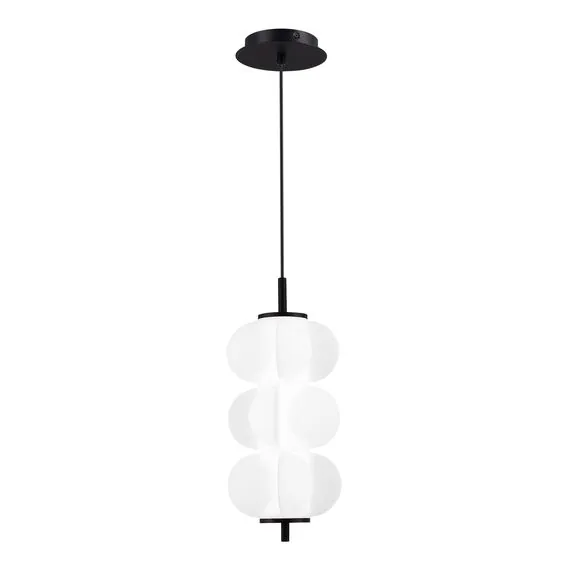 ST LUCE SL6121.403.01 Светильник подвесной ST-Luce Черный/Белый LED 1*9W 3000K, изображение 4