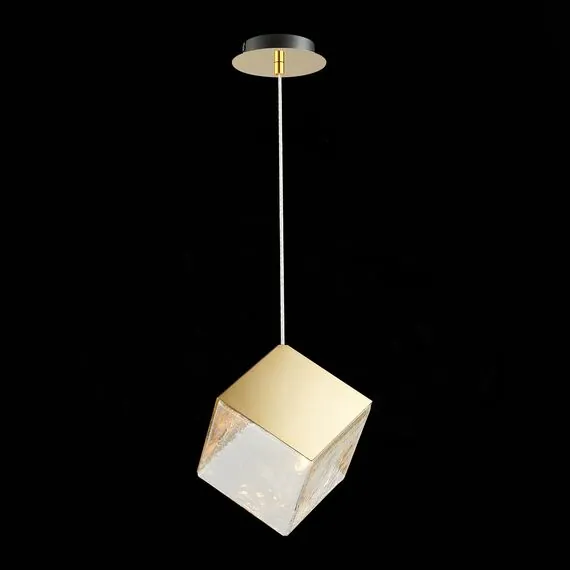 ST LUCE SL1182.203.01 Подвес ST-Luce Золотистый/Прозрачный, Золотистый G9 1*5W, изображение 2