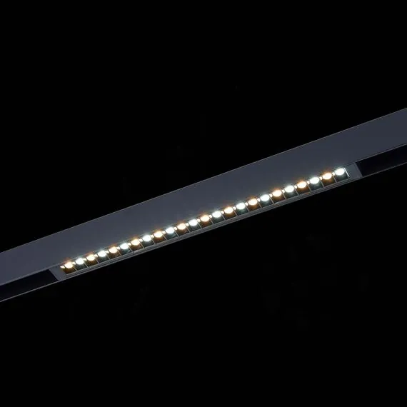 ST LUCE ST655.496.18 Светильник трековый SMART Черный LED 1*18W 2700K-6000K 1 550Lm Ra>90 24 IP20 L465xW25xH41 220V, изображение 3