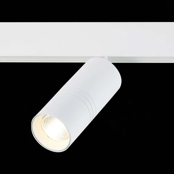 ST LUCE ST365.536.18 Магнитный трековый светильник белый LED 1*18W 3000K 1 530Lm Ra>80 36° IP20 L-xW60xH148, изображение 3
