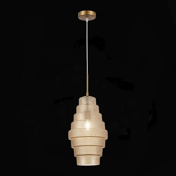 ST LUCE SL1001.203.01 Подвес ST-Luce Латунь/Коньячный E27 1*40W, изображение 3