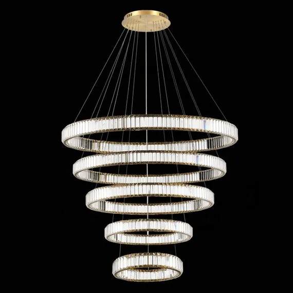ST LUCE SL1622.313.05 Люстра подвесная ST-Luce Латунь/Прозрачный LED 1*285W 4000K, изображение 3