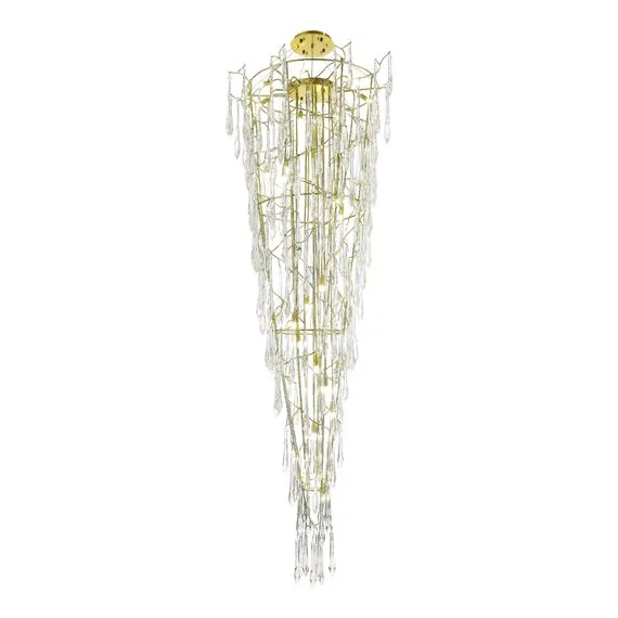 ST LUCE SL1660.203.25 Светильник подвесной ST-Luce Шампань/Шампань, Прозрачный G9 25*5W 4000K, изображение 3