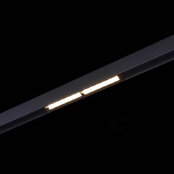 ST LUCE ST804.436.12 Магнитный трековый светильник Черный LED 1*12W 3000K 700Lm Ra>90 120° IP20 L220xW22xH46, изображение 4
