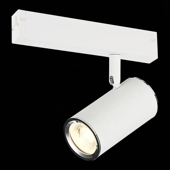 ST LUCE ST504.506.01 Светильник трековый Белый GU10 1*50W  IP20 L104xW54xH111 180-240V Без ламп, изображение 4