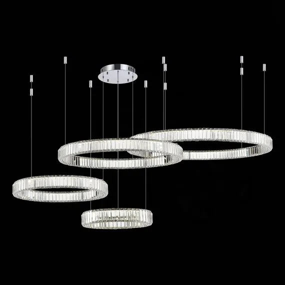 ST LUCE SL1622.103.04 Люстра подвесная ST-Luce Хром/Прозрачный LED 1*190W 4000K, изображение 3