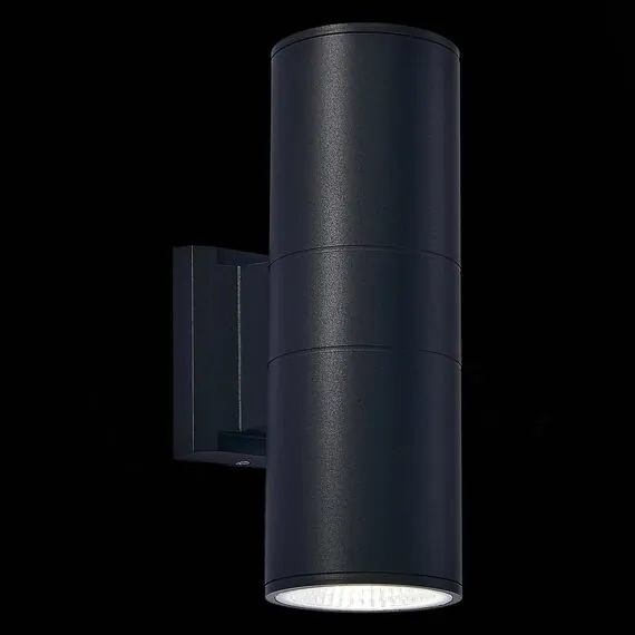ST LUCE SL074.401.02 Светильник уличный настенный ST-Luce Черный/Черный LED 2*8W 4000K, изображение 3