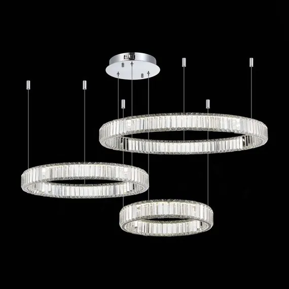 ST LUCE SL1622.113.03 Люстра подвесная ST-Luce Хром/Прозрачный LED 1*122W 4000K, изображение 2