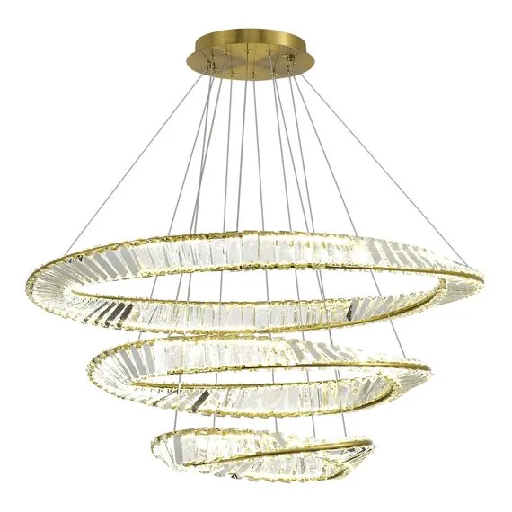 ST LUCE SL6204.301.03 Светильник подвесной ST-Luce Латунь/Прозрачный LED 1*97W 4000K, изображение 4