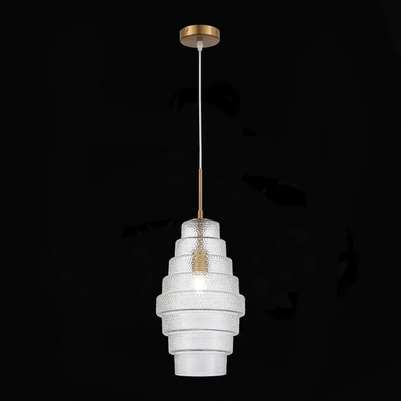ST LUCE SL1001.213.01 Подвес ST-Luce Латунь/Прозрачный E27 1*40W, изображение 3
