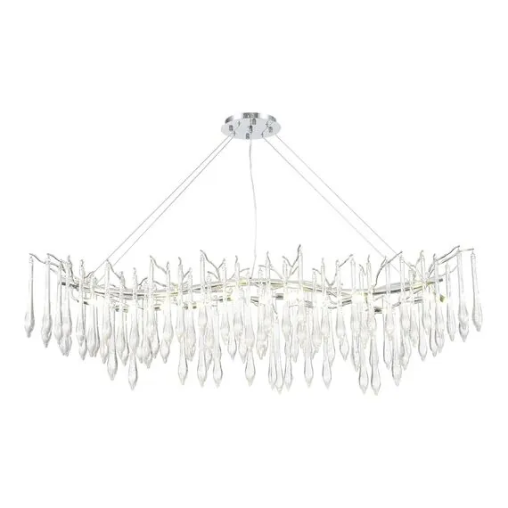 ST LUCE SL1660.113.12 Светильник подвесной ST-Luce Хром/Хром, Прозрачный G9 12*5W 4000K, изображение 4