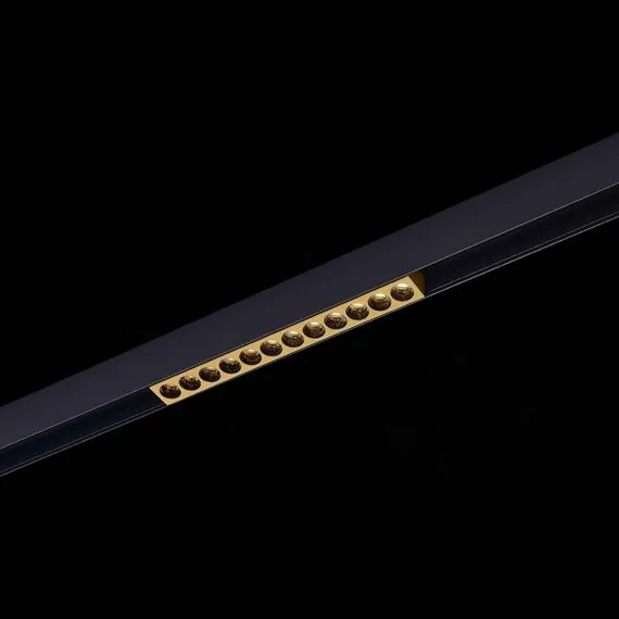 ST LUCE ST806.236.12 Магнитный трековый светильник Золотистый LED 1*12W 3000K 450Lm Ra>90 36° IP20 L220xW22x, изображение 3
