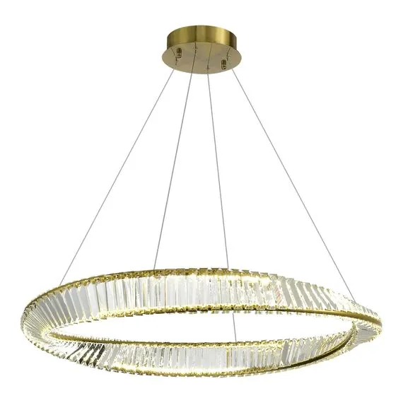 ST LUCE SL6204.321.01 Светильник подвесной ST-Luce Латунь/Прозрачный LED 1*58W 4000K, изображение 3