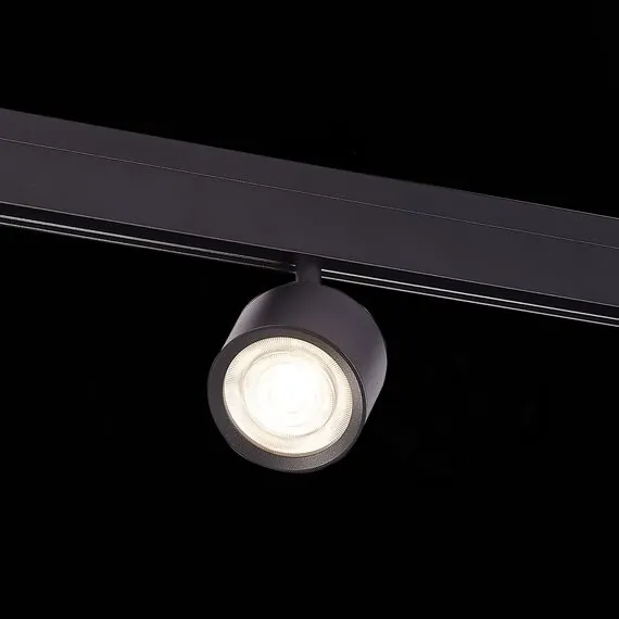 ST LUCE ST353.436.06 Магнитный трековый светильник Черный LED 1*6W 3000K 560Lm Ra>90 36° IP20 L120xW81xH138, изображение 6