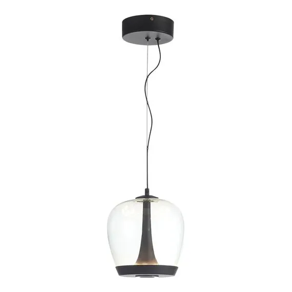 ST LUCE SL6014.423.01 Светильник подвесной ST-Luce Черный/Прозрачный, Черный LED 1*17W 3000K, изображение 5