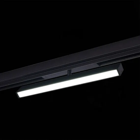 ST LUCE ST378.406.18 Светильник трековый SMART Черный LED 1*18W 2700K-6000K 1 620Lm Ra>90 120° IP20 L410xW25xH105 220, изображение 3