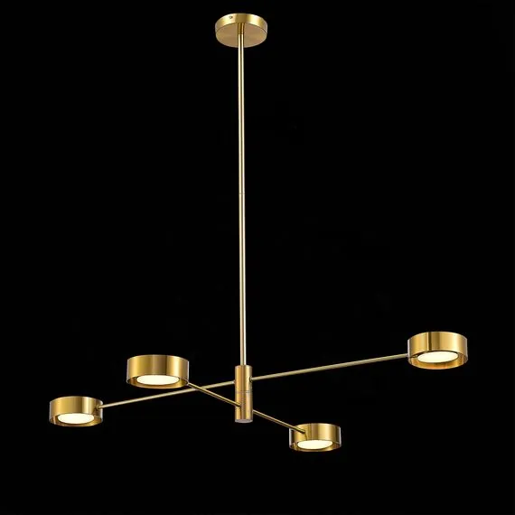 ST LUCE SL6504.302.04 Светильник потолочный ST-Luce Латунь/Латунь LED 4*5W 3000K, изображение 3