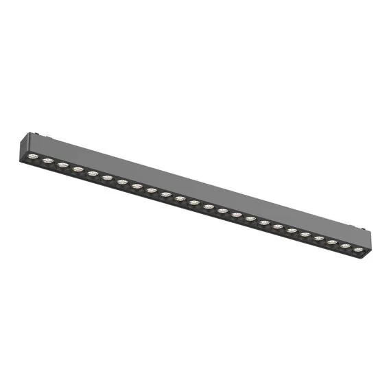 ST LUCE ST673.446.24 Магнитный трековый светильник Черный LED 1*24W 4000K 1 640Lm Ra>90 36° IP20 L445xW26xH2, изображение 3
