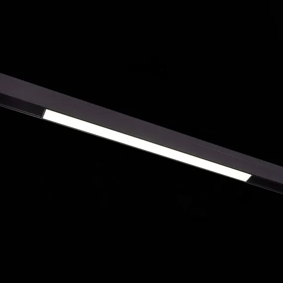 ST LUCE ST360.436.12 Магнитный трековый светильник Черный LED 1*12W 3000K 780Lm Ra>90 120 IP20 L406xW22xH44, изображение 5