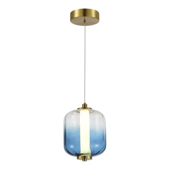 ST LUCE SL1193.323.01 Подвес ST-Luce Латунь/Голубой LED 1*10,8W 3000K, изображение 4