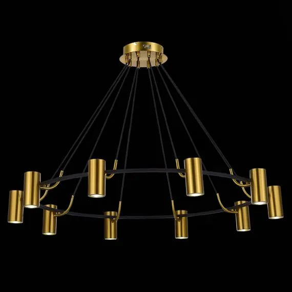 ST LUCE SL1215.403.10 Светильник подвесной ST-Luce Черный, Латунь/Латунь GU10 10*5W 4000K, изображение 3