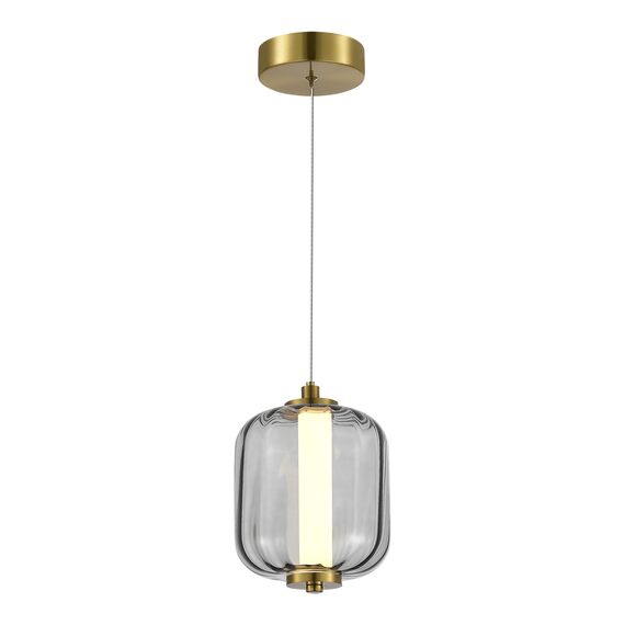 ST LUCE SL1193.313.01 Подвес ST-Luce Латунь/Дымчатый LED 1*10,8W 3000K, изображение 3