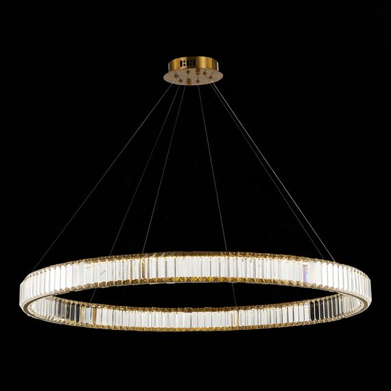 ST LUCE SL1622.313.01 Люстра подвесная ST-Luce Латунь/Прозрачный LED 1*68W 4000K, изображение 3