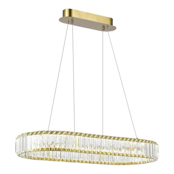 ST LUCE SL1622.323.01 Светильник подвесной ST-Luce Латунь/Прозрачный LED 1*60W 4000K, изображение 5