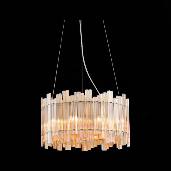 ST LUCE SL400.103.09 Люстра подвесная ST-Luce Хром/Янтарный G9 9*5W, изображение 3