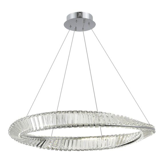 ST LUCE SL6204.111.01 Светильник подвесной ST-Luce Хром/Прозрачный LED 1*45W 4000K, изображение 3