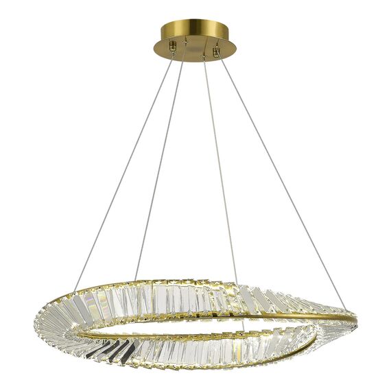 ST LUCE SL6204.301.01 Светильник подвесной ST-Luce Латунь/Прозрачный LED 1*32W 4000K, изображение 3