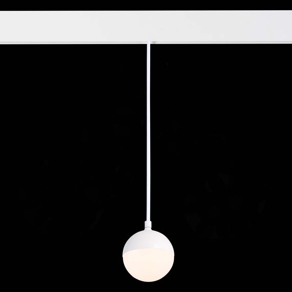 ST LUCE ST358.533.07 Магнитный трековый светильник подвесной Белый LED 1*7W 3000K 520Lm Ra>80 120° IP20 D90x, изображение 3