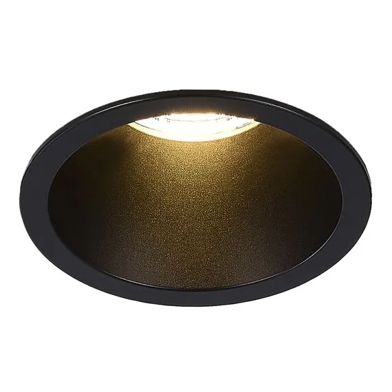 ST LUCE ST754.438.07 Светильник встраиваемый. Черный LED 1*7W 3000K 560Lm Ra80 60° IP20 D60xH79 100-240V, изображение 2