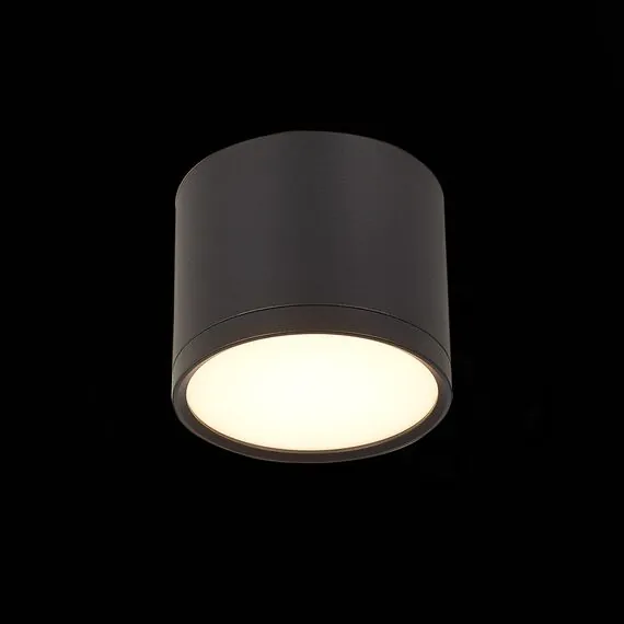 ST LUCE ST113.432.09 Светильник потолочный Черный LED 1*9W 3000K 702Lm Ra>90 120° IP20 D88xH75 170-240V, изображение 2