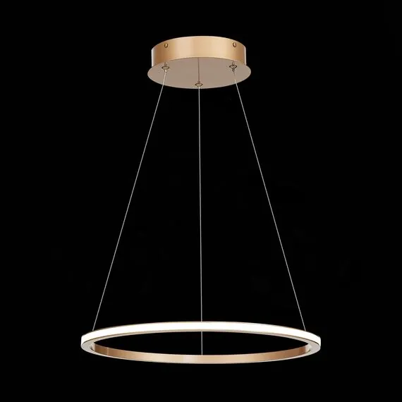 ST LUCE ST604.243.22 Светильник подвесной ST-Luce Золотистый/Белый LED 1*22W 4000K, изображение 2