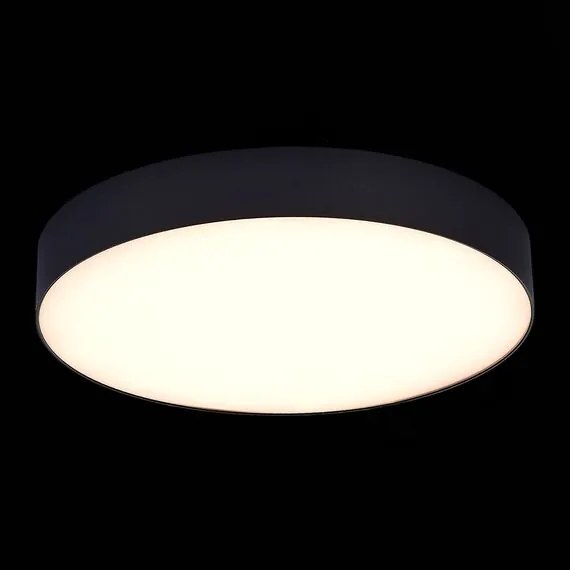 ST LUCE ST606.432.48 Светильник потолочный Черный LED 1*48W 3000K 4 320Lm Ra>85 120° IP20 D400xH55 185-265V, изображение 2