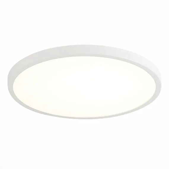 ST LUCE ST601.532.18 Светильник потолочный Белый LED 1*18W 3000K 1 620Lm Ra>90 120° IP20 D225xH25 220V, изображение 2