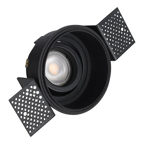 ST LUCE ST262.408.01 Светильник встраиваемый. Черный GU10 1*50W IP20 D91,5xH5,2 220V Без ламп, изображение 2