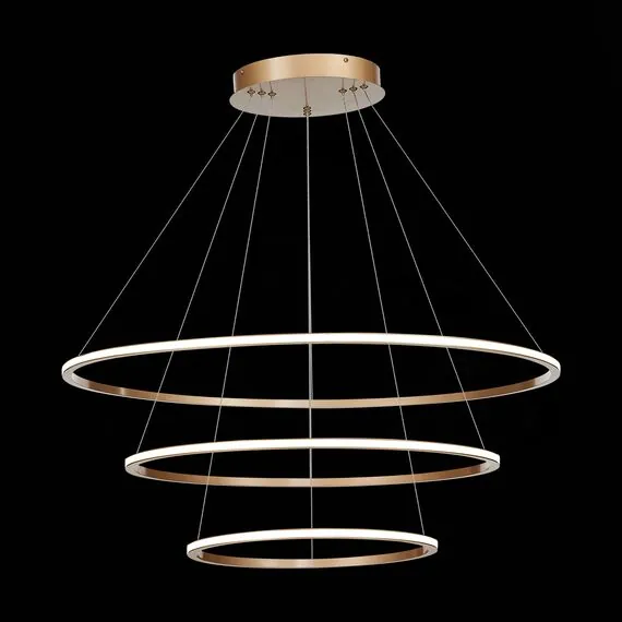 ST LUCE ST604.243.114 Светильник подвесной ST-Luce Золотистый/Белый LED 1*114W 4000K, изображение 2