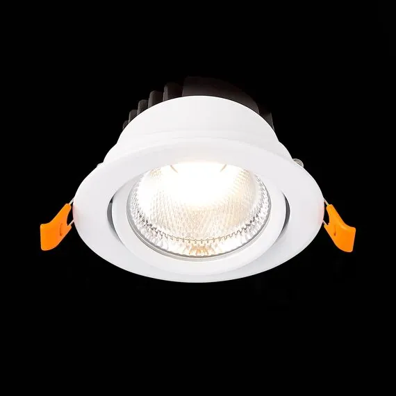 ST LUCE ST211.548.24.36 Светильник встраиваемый. Белый LED 1*24W 4000K 1 800Lm Ra80 36° IP20 D138xH88 220-240V, изображение 7