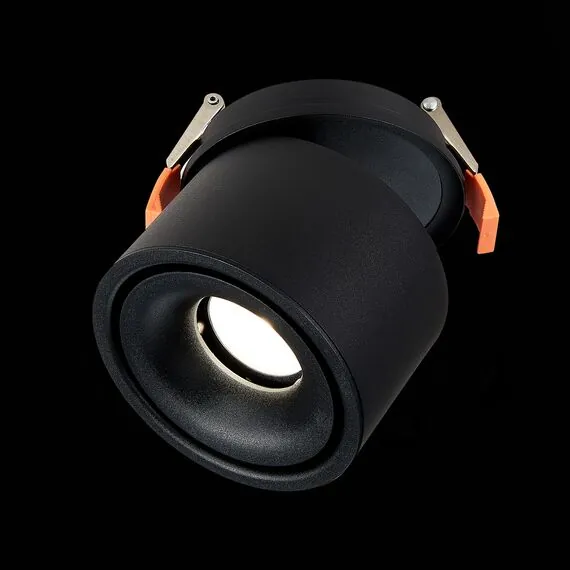 ST LUCE ST652.448.12 Светильник встраиваемый. Черный LED 1*12W 4000K 1 000Lm Ra>90 36° IP20 D100xH105 170-240VV, изображение 10