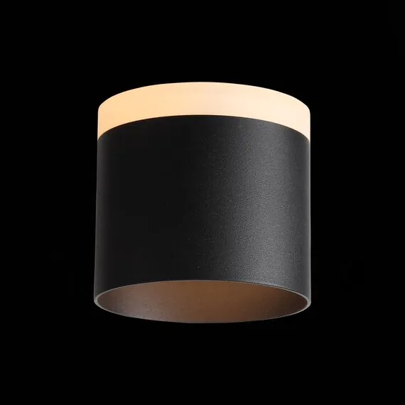 ST LUCE ST102.402.12 Светильник потолочный Черный LED 1*12W 3000K 936Lm Ra>80 120° IP20 D100xH90 170-240V, изображение 3