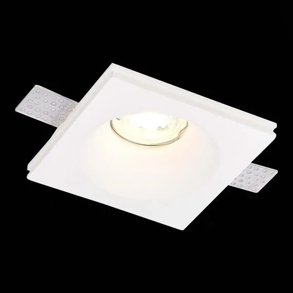 ST LUCE ST254.328.01 Светильник встраиваемый. из гипса Белый GU10 1*50W IP20 L120xW120xH40 220V Без ламп, изображение 2