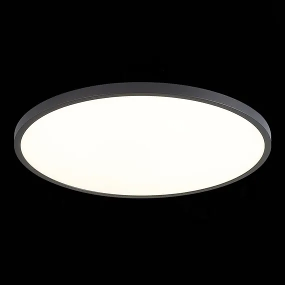 ST LUCE ST601.442.48 Светильник потолочный Черный LED 1*48W 4000K 4 320Lm Ra>90 120° IP20 D600xH27 185-265V, изображение 2