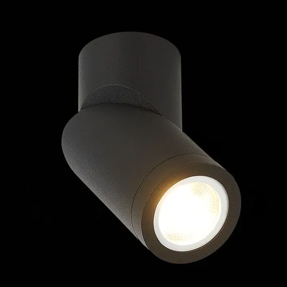 ST LUCE ST650.402.01 Светильник потолочный Черный GU10 1*50W IP20 D62xH151 180-240V Без ламп, изображение 3