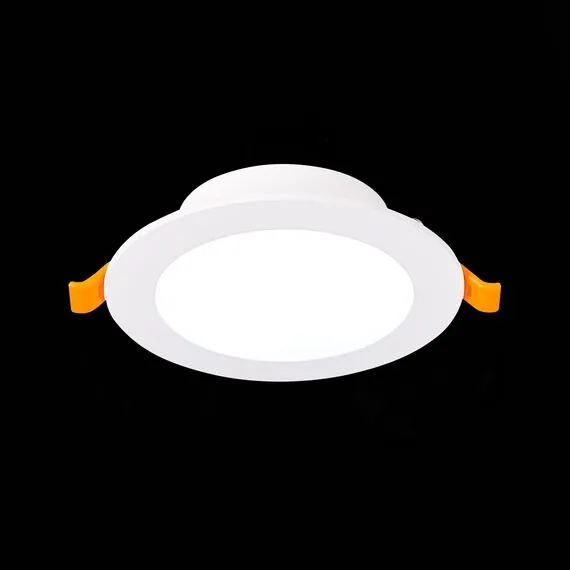 ST LUCE ST210.538.08 Светильник встраиваемый. Белый LED 1*8W 3000K 640Lm Ra80 110° IP20 D120xH30 220-240V, изображение 3