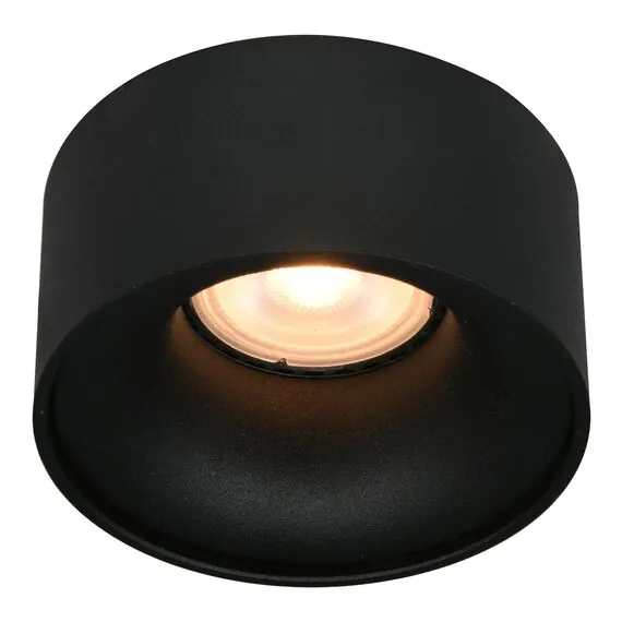 ST LUCE ST260.408.01 Светильник встраиваемый. Черный GU10 1*50W IP20 D85xH104 220V Без ламп, изображение 2