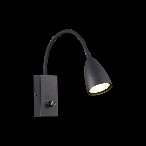 ST LUCE SL1014.401.01 Светильник настенный ST-Luce Черный/Черный GU10 1*3W, изображение 3