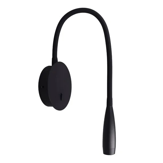 ST LUCE ST162.401.03 Светильник настенный ST-Luce Черный/Черный LED 1*3W 3000K, изображение 2